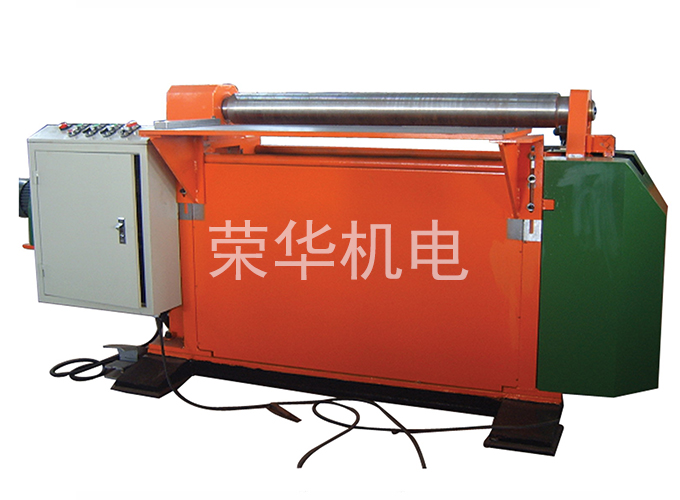 常州液压卷圆机的特点及组成结构（荣华机电）(图2)